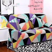 New 18 Colors 1/2/3/4 Seaters Flower Leaves Printed Slipcovers Sectional Elastic Stretch Sofa Cushion Cover for Living Room Couch Cover L Shape Armchair Sofa Protector Cover Living Room Furniture