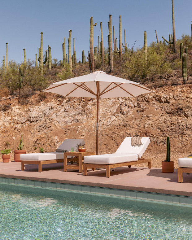 Charleston Outdoor Chaise Lounge