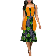 African Custom Summer Dress Women'S Party Dress African Clothes Summer Dress