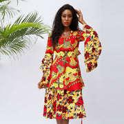 African Fashion Batik Dress