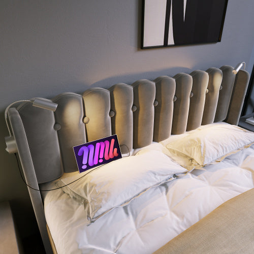 Linen Storage Space Bed Frame