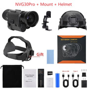 NVG50 NVG30 gen2 helmet night vision goggles wide view 50° long range 940nm infrared digital night vision monocular telescope