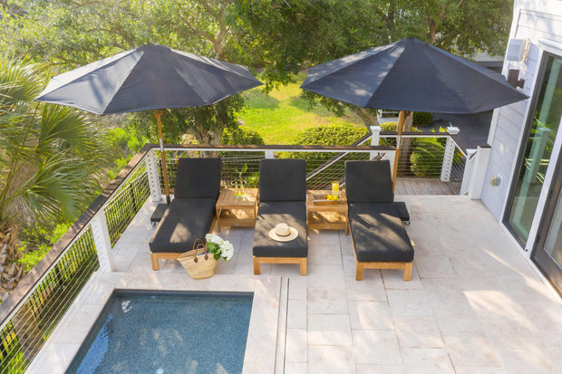 Charleston Outdoor Chaise Lounge