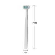 Dog Toothbrush Double Heads Teeth Brushing Cleaner Pet Breath Freshener Oral Care for Dog Cats  SNO88