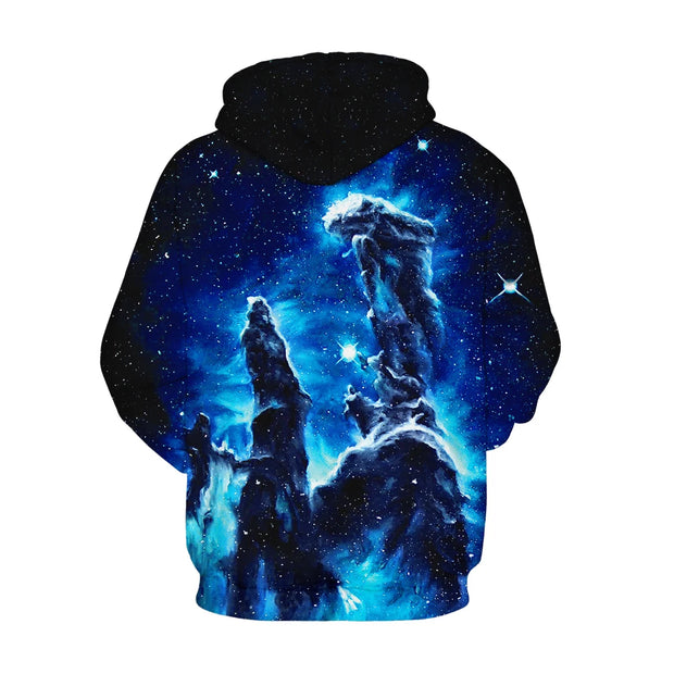 Women/Men Hooded Sweaters Loose Sport Hoodies Galaxy 3D Print S-5XL Running Sweatshirts Fitness Sportwear Unisex Sweats Pullover