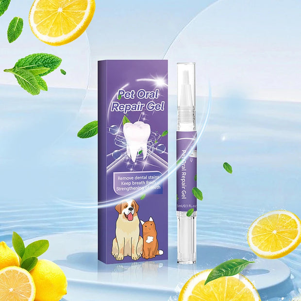 1/2/3Pcs Pet Teeth Cleaning Pen Dog Cat Tartar Plaque Remover Freshen Breath Clean Deodorant Repair Gum Pet Oral Care Gel