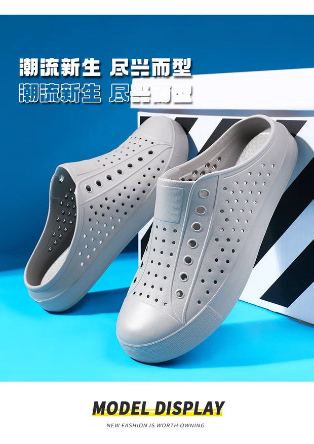 Men Loafers Summer Men Casual Shoes Slip On Sandals New Style Men’s Slippers Sandals Women