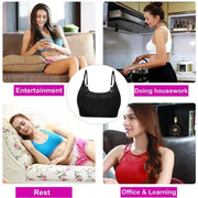 Electric Breast Massage Bra infrared heating breast expansion stimulator anti sagging breast care vibratio Health Care washable