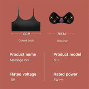 Electric Breast Massage Bra infrared heating breast expansion stimulator anti sagging breast care vibratio Health Care washable