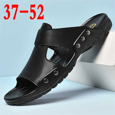 Round Foot White Slippers 46 Branded Sandals Cheap Men's Shoes Sneakers Sport High Brand Shoses High Fashion Unique Famous