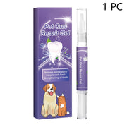 1/2/3Pcs Pet Teeth Cleaning Pen Dog Cat Tartar Plaque Remover Freshen Breath Clean Deodorant Repair Gum Pet Oral Care Gel