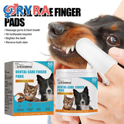 Pet Tooth Cleaning Finger Set Plaque Removal Simple And Convenient Care For Pet Gums Deep Cleaning Dog Supplies Pet Tooth Care