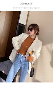 2024 Elegant Solid Basic Knitted Tops Women Turtlneck Sweater Casual Slim Pullover Korean Fashion Simple Chic Ruched Clothes