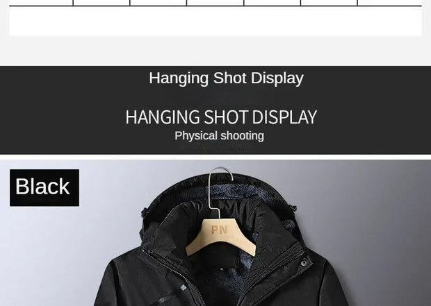 Kappa Jacket Men's Autumn Winter 2024 New Luxury Brand Loose Windbreaker Outdoor Multi-pocket Windproof Waterproof Jackets Top