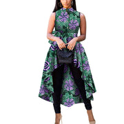 African Women's Dress Wax Wax fabric patchwork Fashion Dashiki Traditional and Fashion Tribal Attire