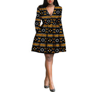 African Women's Dress Wax Wax fabric patchwork Fashion Dashiki Traditional and Fashion Tribal Attire