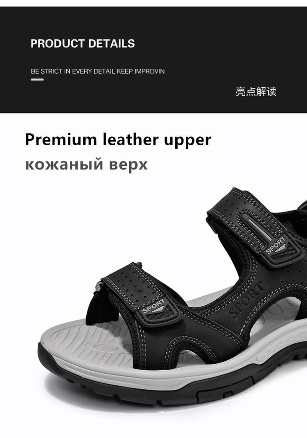 Men‘s Shoe Summer Casual Comfortable Sandals 2025 New Designer Sneakers Lightweight Outdoor Wear Beach Sandals Men's Slippers