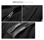 Men Hooded Cotton Coat2024 New Casual Hooded Fake Two-piece Design Down Cotton Warm Parka Korean Style Thick Men's Winter Jacket