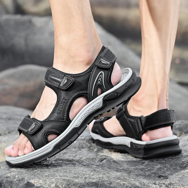 Men‘s Shoe Summer Casual Comfortable Sandals 2025 New Designer Sneakers Lightweight Outdoor Wear Beach Sandals Men's Slippers