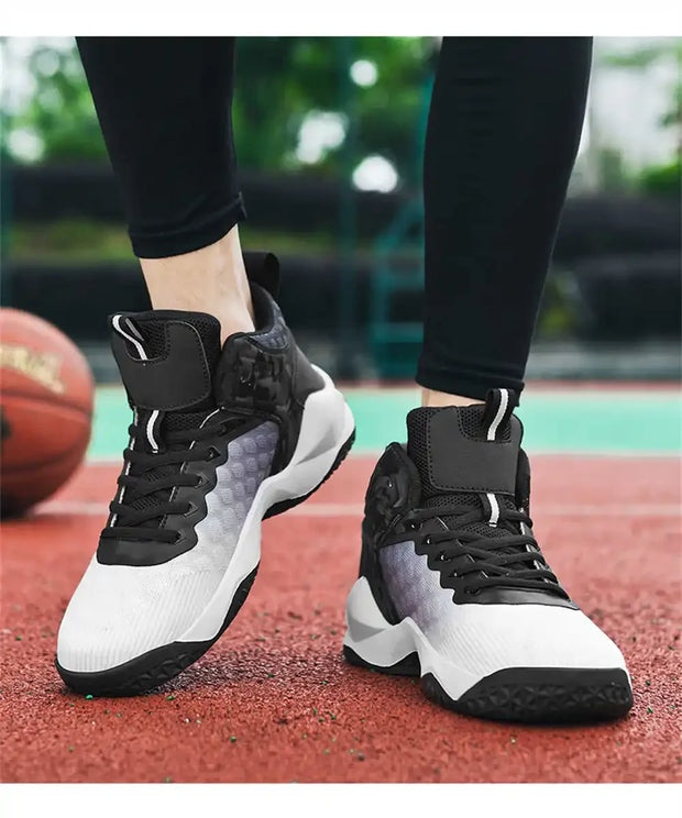 Net Hight Top Sneakers For Men 41 Casual Offers Black And White Shoes Men Sport Shoses Health Sporty Pie Krasovki Fat