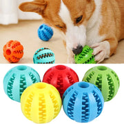 5CM Natural rubber pet dog toys dog chew toys extra hard interactive bouncy ball Products for Dogs Pet Products