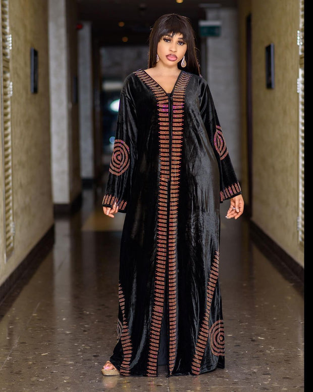 African Ethnic Costume Swing Dress