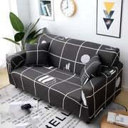 New 24 Colors 1/2/3/4 Seaters Flower Leaves Printed Slipcovers Sectional Elastic Stretch Sofa Cushion Cover for Living Room Couch Cover L Shape Armchair Sofa Protector Cover Living Room Furniture