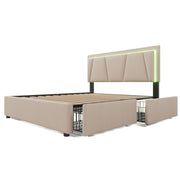 Wooden Storage Bed Bed Frame  Size 140cmx200cm