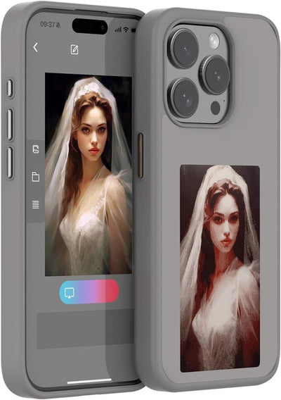 E-Ink Phone Case Smart NFC Iphone Case Photo Imaging Display Iphone 14 Pro